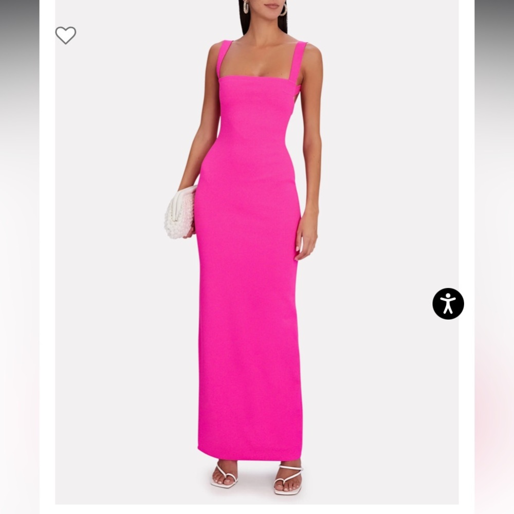 Solace London Joni Crepe Maxi Dress